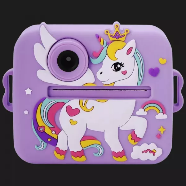 Дитяча фотокамера моментального друку Rainbow (Purple)
