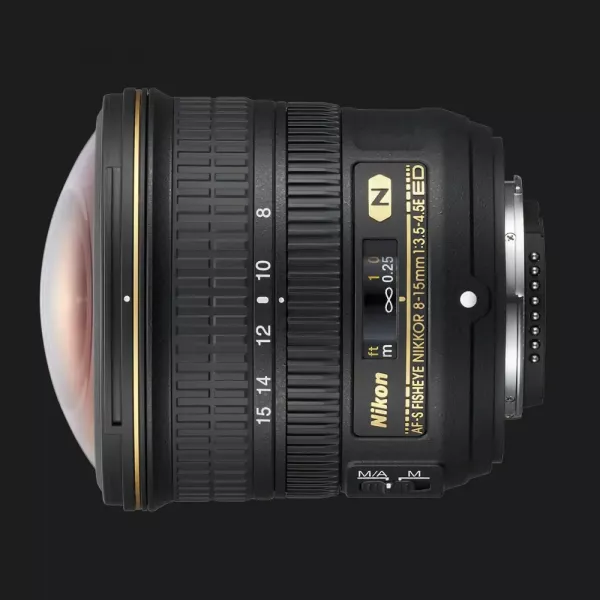 Об'єктив Fisheye Nikon AF-S Nikkor 8-15mm f/3.5-4.5E E (JAA831DA) (Standard)