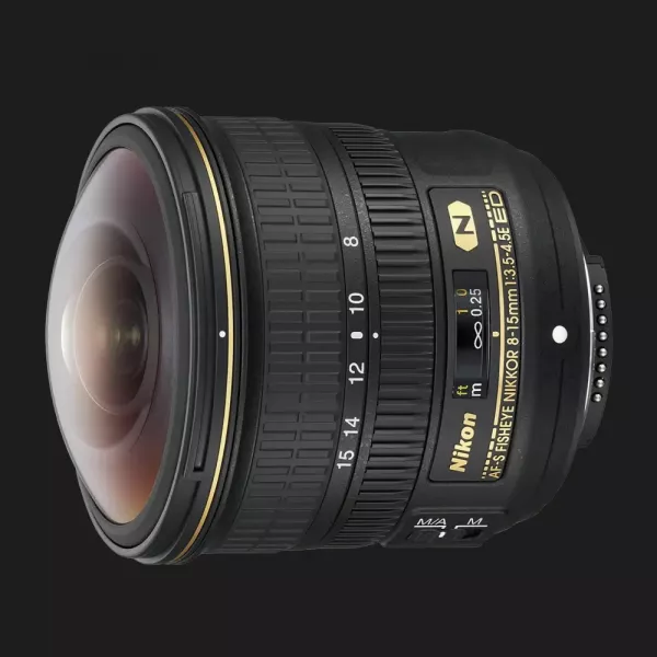 Об'єктив Fisheye Nikon AF-S Nikkor 8-15mm f/3.5-4.5E E (JAA831DA) (Standard)