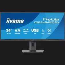 Монітор iiyama 34.1" VA 120Hz XCB3494WQSU-B1 (UA)