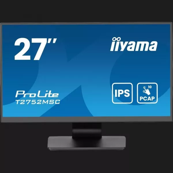 Монітор iiyama 27" ProLite IPS 60Hz T2752MSC-B1AG (UA)