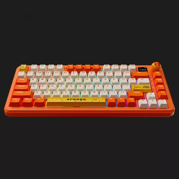 Клавіатура ігрова Ajazz (Orange) (AK820MAX-AS-OW) (UA)