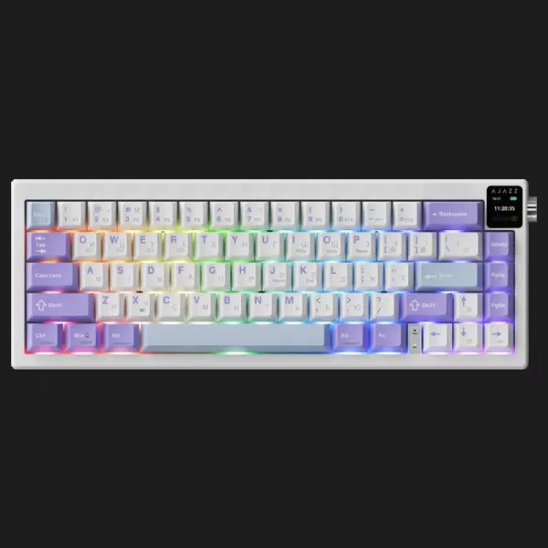 Клавіатура ігрова Ajazz (White) (AK650-FF-PWB) (UA)