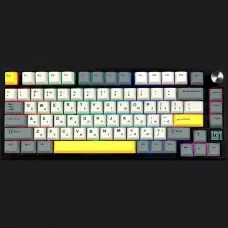 Клавіатура ігрова Epomaker TH80 SE Flamingo (Black) (UA)