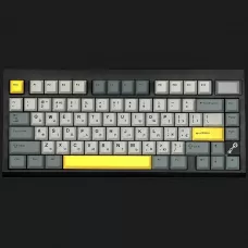 Клавіатура ігрова Epomaker TH80 PRO V2 Sea Salt Silent (Black) (UA)