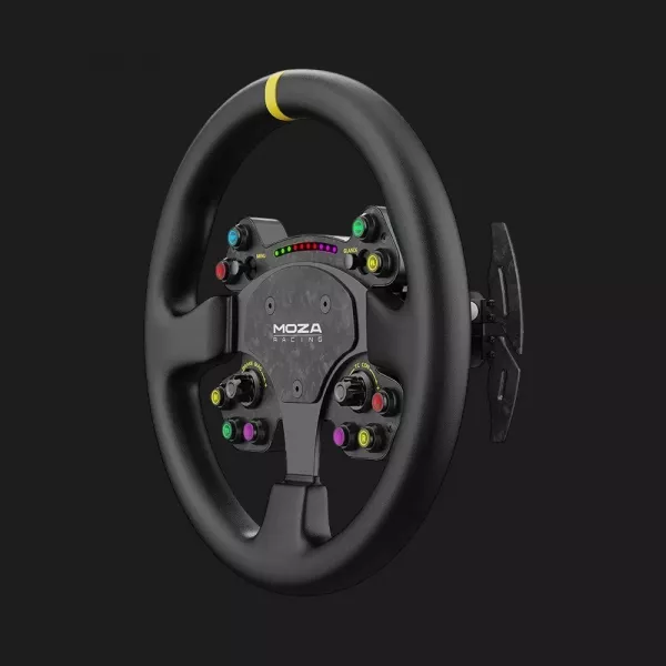 Кермо Moza Racing RS V2 Steering PC (Black) (UA)