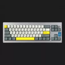 Клавіатура механічна бездротова Epomaker Shadow-X Flamingo (SHX-B-F) (Silver) (UA)