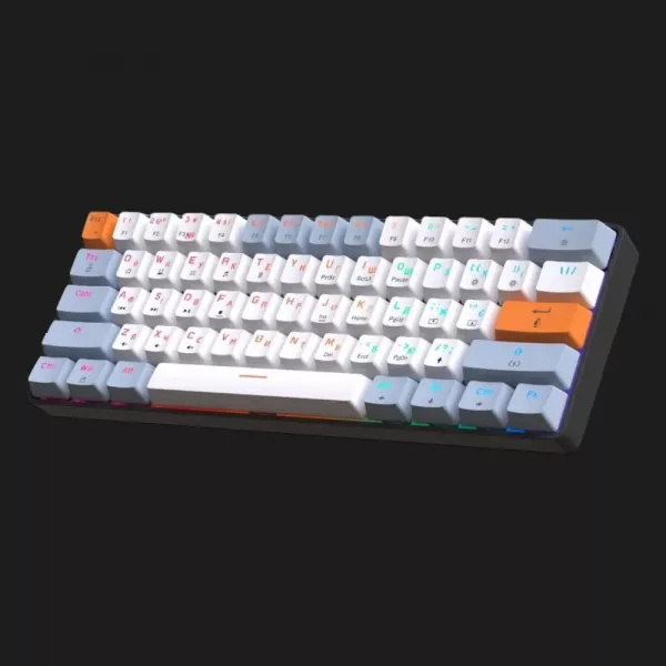 Ігрова клавіатура GamePro MK130R (Red) з Hot-Swap RGB Black (UA)