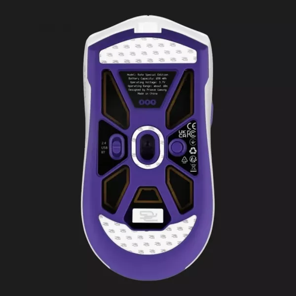 Ігрова миша Proove Gaming Rate Special Edition (White/Purple) (UA)