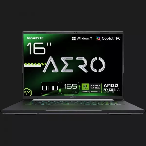 Ноутбук Gigabyte Aero X16 16" (AMD Ryzen AI 7/32GB/1TB (SSD)/RTX 5070) (1WH93EEC64DH) (Standard)