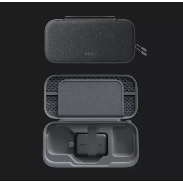 Чохол Belkin із акумулятором 10000мА для Nintendo Switch 2 (Charcoal) (ENA001hqCH-V2)