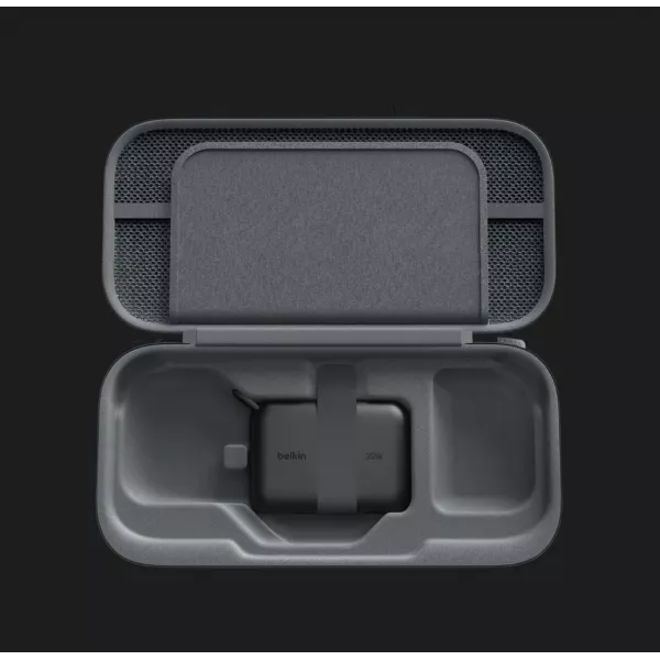 Чохол Belkin із акумулятором 10000мА для Nintendo Switch 2 (Charcoal) (ENA001hqCH-V2)