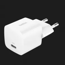 Блок живлення Belkin Home Charger 25W USB-C PD (White) (WCA012KQWH)