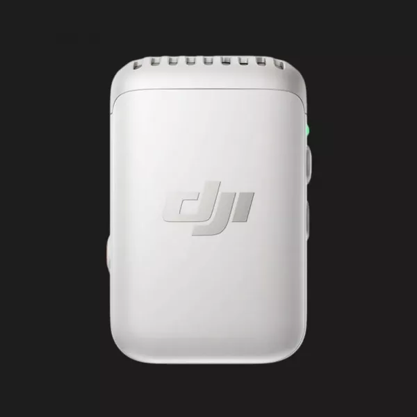 Передавач радіосистеми DJI Mic 2 Transmitter (Pearl White) (CP.RN.00000329.01)