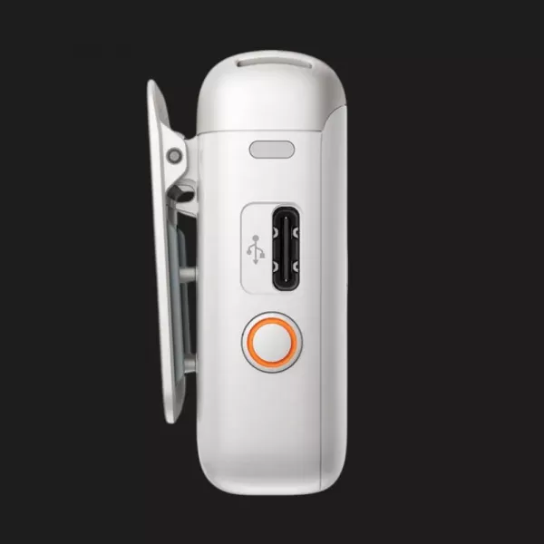 Передавач радіосистеми DJI Mic 2 Transmitter (Pearl White) (CP.RN.00000329.01)