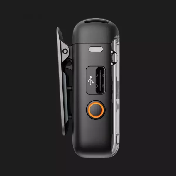 Передавач радіосистеми DJI Mic 2 Transmitter (Shadow Black) (CP.RN.00000328.01)