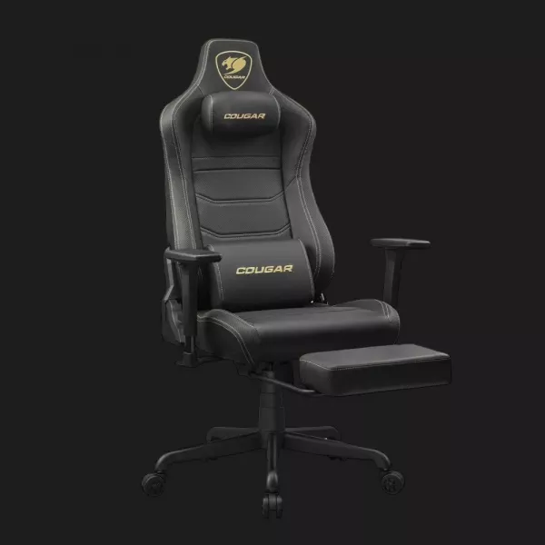 Крісло для геймерів Cougar ARMOR EVO S Gold (Black) (UA)