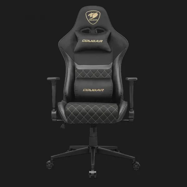 Крісло для геймерів Cougar ARMOR ONE V2 GOLD F (Black) (UA)