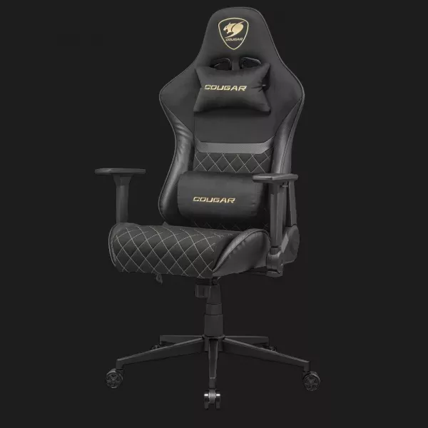 Крісло для геймерів Cougar ARMOR ONE V2 GOLD F (Black) (UA)