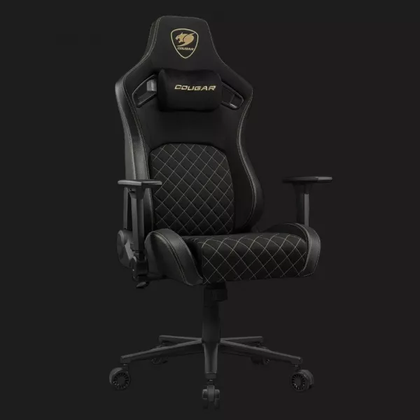 Крісло для геймерів Cougar DEFENSOR GOLD F (Black) (UA)