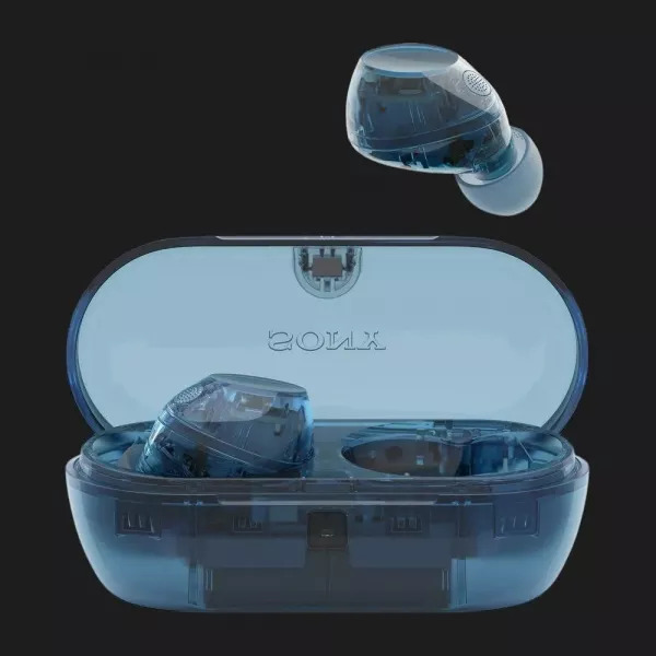 Навушники Sony TWS WF-C710N (Glass Blue)