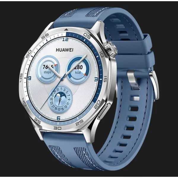 Смарт-годинник HUAWEI Watch GT 5 46mm (Blue) (UA)