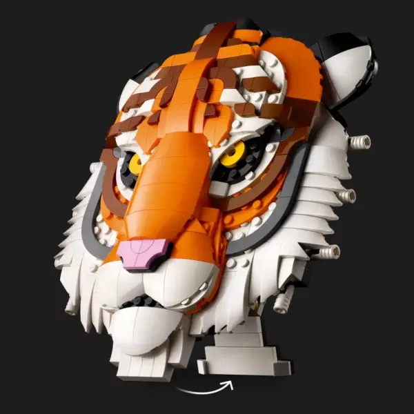 Конструктор LEGO Art Колекція фауни — Тигр (31217)