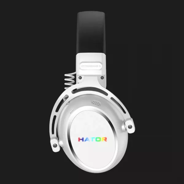 Ігрова гарнітура HATOR Hypergang 3 Hi-Res SyncHUB Wireless White (ESH56) (UA)