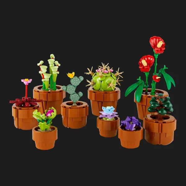 Конструктор LEGO Botanicals Мініатюрні рослини (10329)