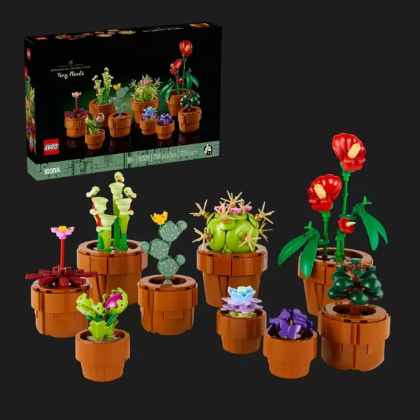 Конструктор LEGO Botanicals Мініатюрні рослини (10329)