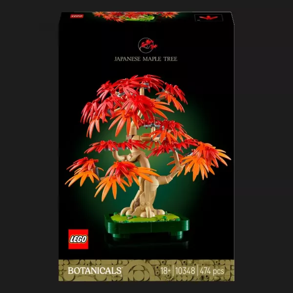 Конструктор LEGO Botanicals Бонсай з японського червоного клена (10348)
