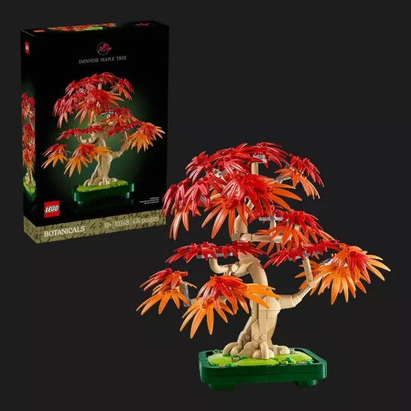 Конструктор LEGO Botanicals Бонсай з японського червоного клена (10348)