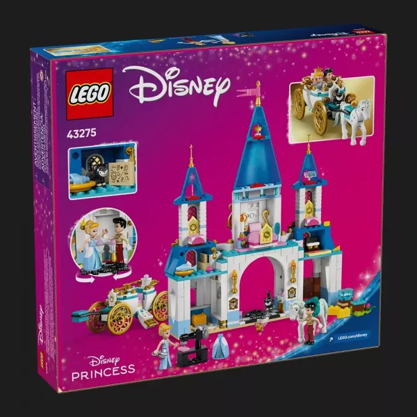 Конструктор LEGO Disney Замок Попелюшки й карета (43275)