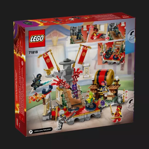 Конструктор LEGO Ninjago Бойова арена турніру (71818)