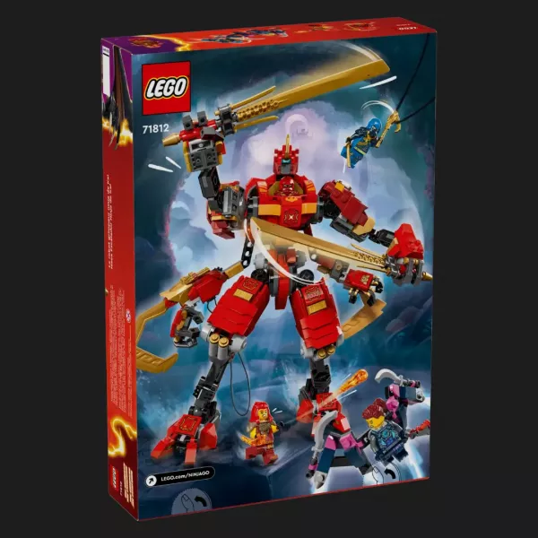 Конструктор LEGO Ninjago Робот-скелелаз ніндзя Кай (71812)