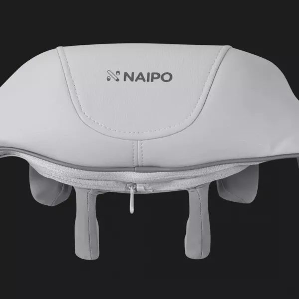 Масажер з підігрівом для плечей і шиї Naipo (Gray) (MGS-2301)