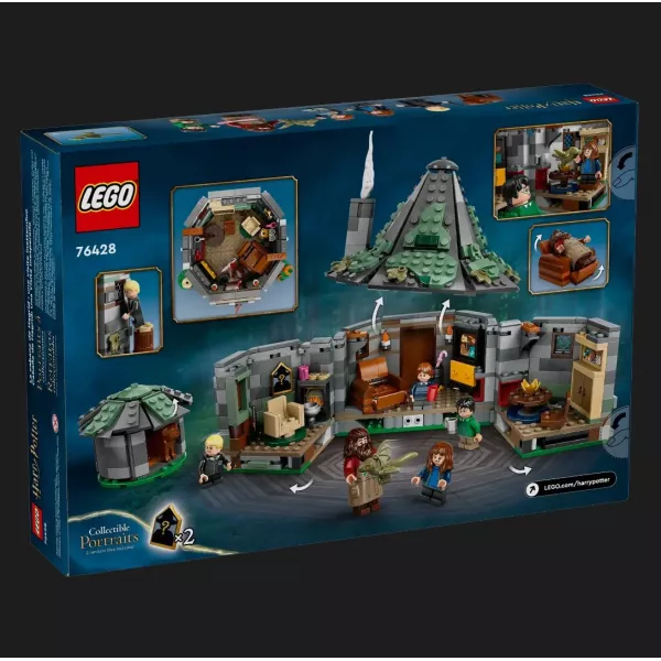 Конструктор LEGO Harry Potter Хатинка Геґріда: Несподівані гості (76428)