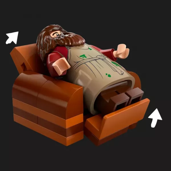 Конструктор LEGO Harry Potter Хатинка Геґріда: Несподівані гості (76428)