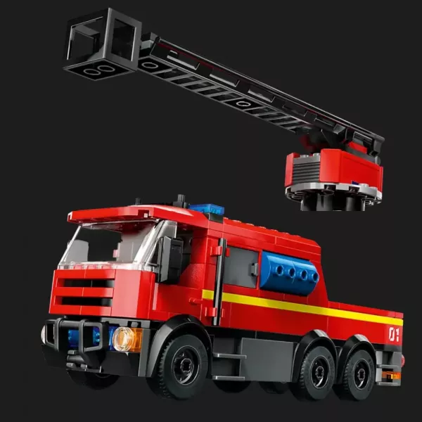 Конструктор LEGO City Пожежне депо з пожежною машиною (60414)