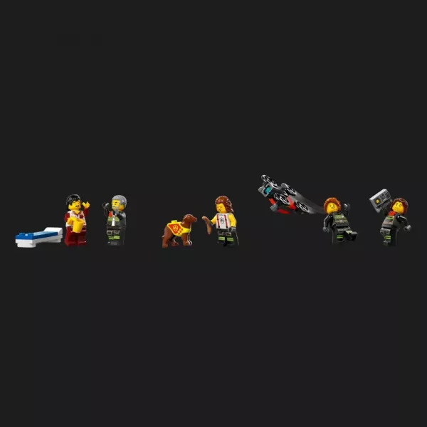 Конструктор LEGO City Пожежне депо з пожежною машиною (60414)