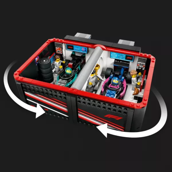 Конструктор LEGO City Гараж F1 та автомобілі Mercedes-AMG і Alpine (60444)