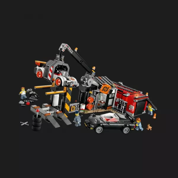 Конструктор LEGO City Звалище з автомобілями (60472)