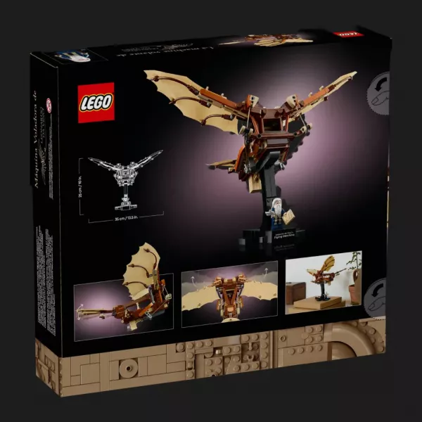 Конструктор LEGO Icons Літальний апарат Леонардо да Вінчі (10363)