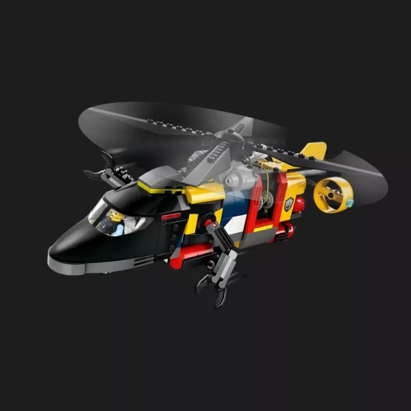 Конструктор LEGO City Ремікс вертольотів, пожежних машин і підводних човнів (60462)