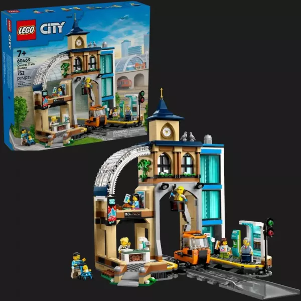 Конструктор LEGO City Центральний залізничний вокзал (60469)