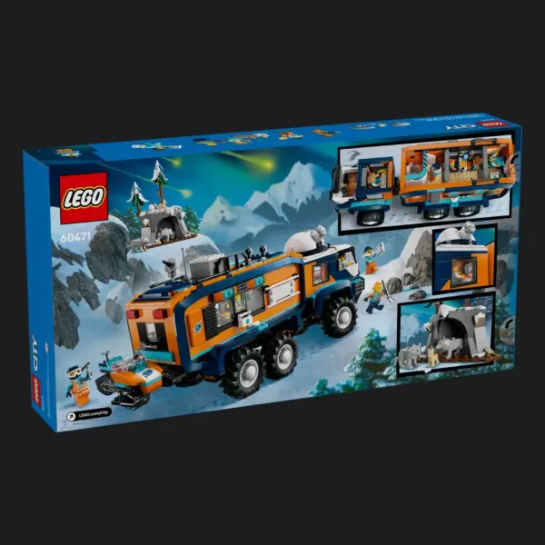 Конструктор LEGO City Арктична дослідницька вантажівка з науковою лабораторією (60471)