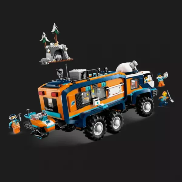 Конструктор LEGO City Арктична дослідницька вантажівка з науковою лабораторією (60471)