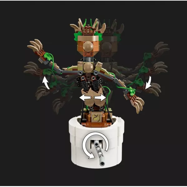 Конструктор LEGO Marvel Танцюючий Ґрут (76297)