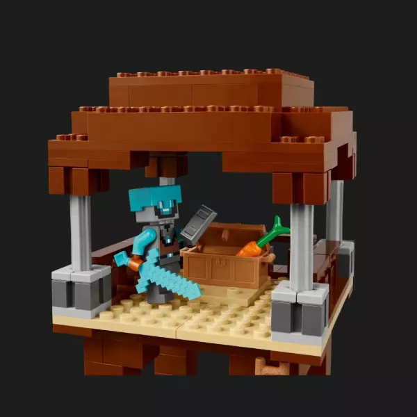Конструктор LEGO Minecraft Аванпост розбійників та спустошувач (21278)