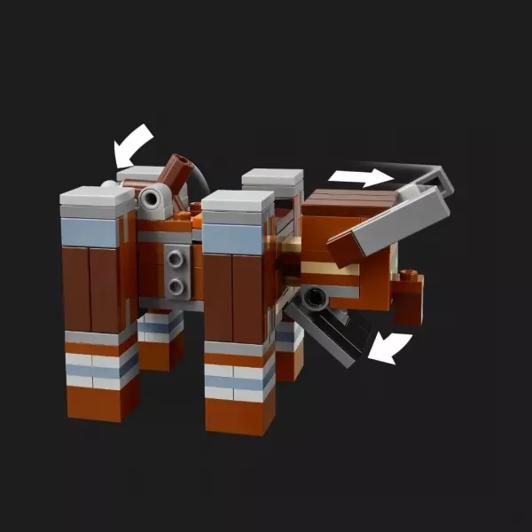 Конструктор LEGO Minecraft Аванпост розбійників та спустошувач (21278)